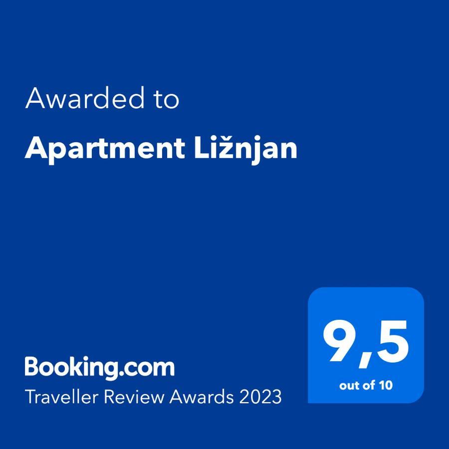 Apartment Ližnjan Eksteriør bilde